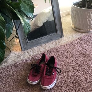 Red Vans